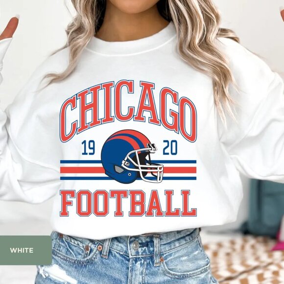 Chicago Bears Sweatshirts, Chicago Bears Football Shirt - Picture 1 of 2